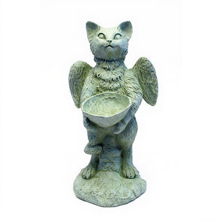 Sebastian Angel Statue - 21-inch — Mossy Green finish