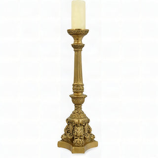 Empire Candleholder - 25-inch — Antique Gold finish