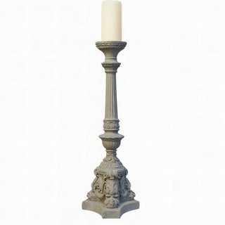 Empire Candleholder - 25-inch — Antique Stone finish