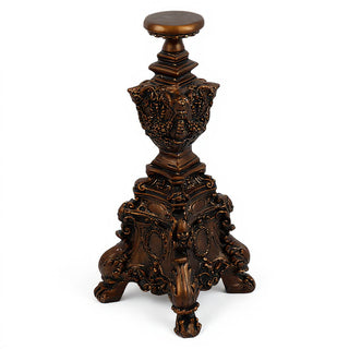 Ornate Candleholder - 24-inch — Bronze finish