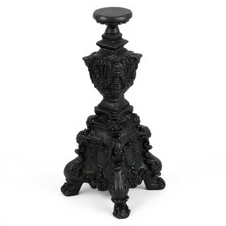 Ornate Candleholder - 24-inch — Dusted Black finish