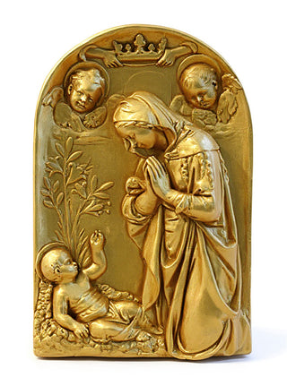 Adoration Of The Child Fz 29-inch Statue - 29-inch