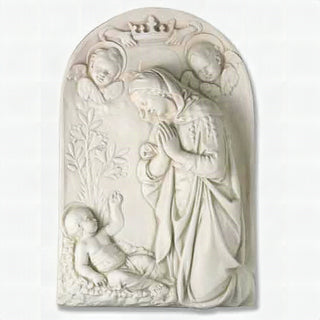 Adoration Of The Child Fz 29-inch Statue - 29-inch - Realistic Color - Hand-Painted