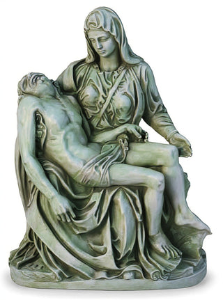 Pieta 28 Garden Statue - 28-inch