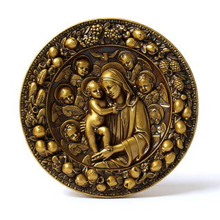Casa Barbieri Roundel Statue - 29-inch