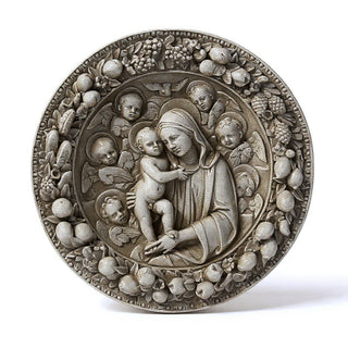 Casa Barbieri Roundel Statue - 29-inch