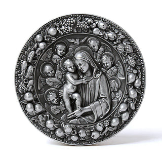 Casa Barbieri Roundel Statue - 29-inch