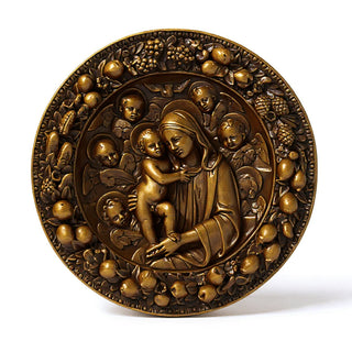 Casa Barbieri Roundel Statue - 29-inch
