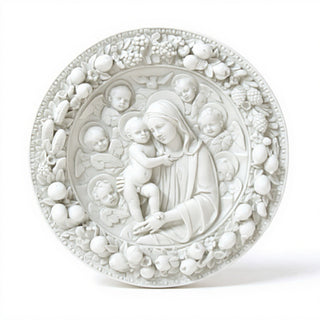 Casa Barbieri Roundel Statue - 29-inch