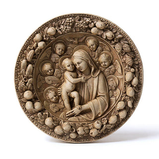Casa Barbieri Roundel Statue - 29-inch