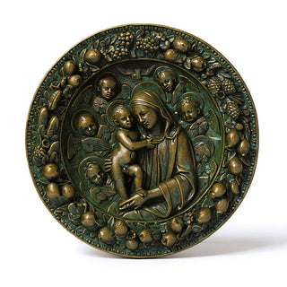 Casa Barbieri Roundel Statue - 29-inch