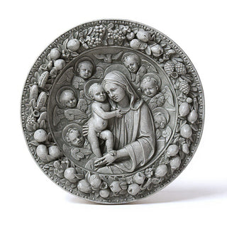 Casa Barbieri Roundel Statue - 29-inch