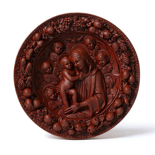 Casa Barbieri Roundel Statue - 29-inch