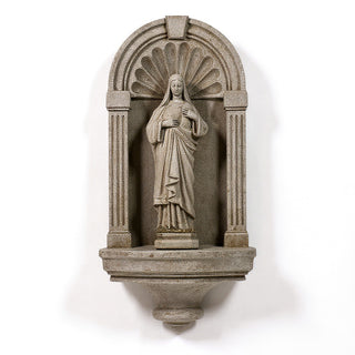 Classical Niche Wall Niche - 30-inch — Antique Stone finish