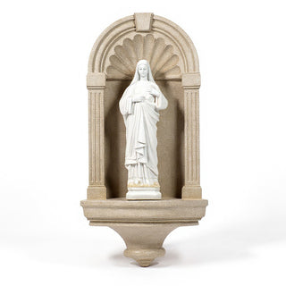 Classical Niche Wall Niche - 30-inch — Antique White finish