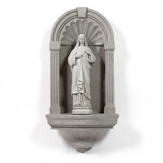 Classical Niche Wall Niche - 30-inch — Limestone finish