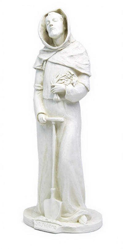 Saint Fiacre Statue - 44-inch