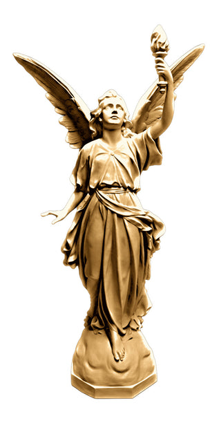 Angel Of Light-Left Statue - 64-inch