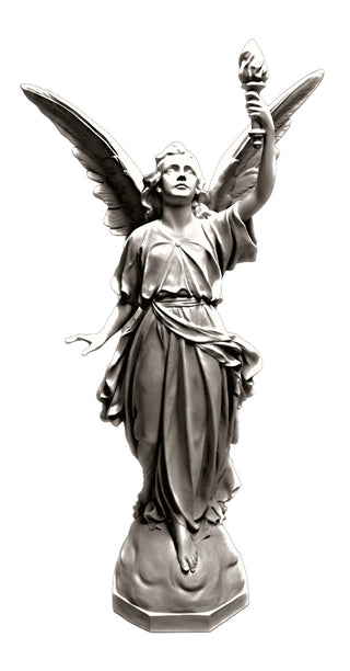 Angel Of Light-Left Statue - 64-inch