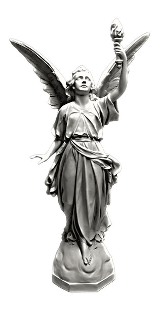 Angel Of Light-Left Statue - 64-inch