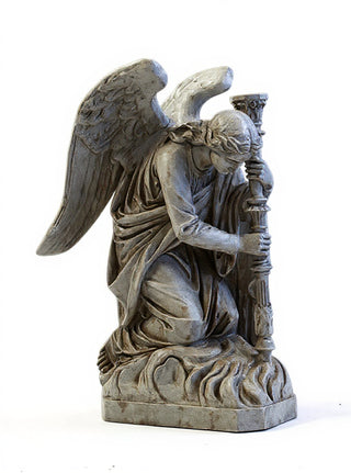 Bergama Angel-Left Statue - 35-inch
