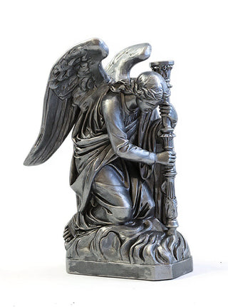 Bergama Angel-Left Statue - 35-inch
