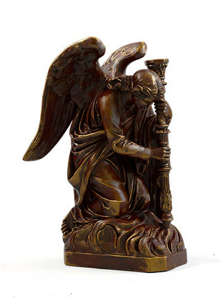 Bergama Angel-Left Statue - 35-inch