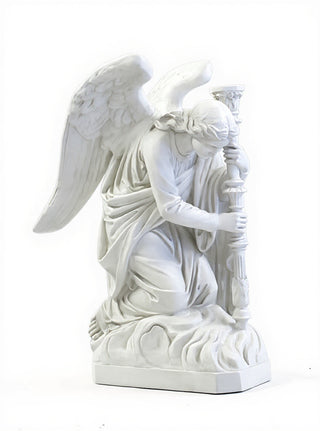 Bergama Angel-Left Statue - 35-inch
