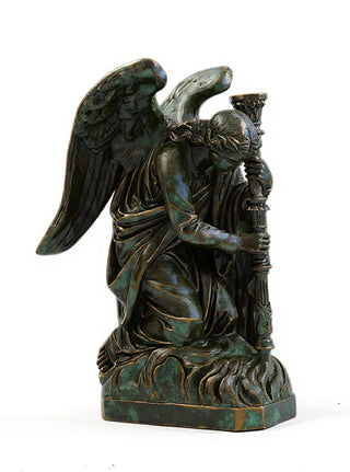 Bergama Angel-Left Statue - 35-inch