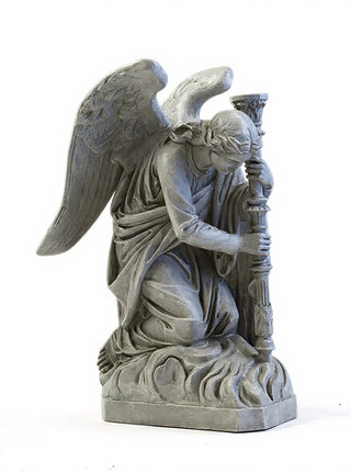 Bergama Angel-Left Statue - 35-inch