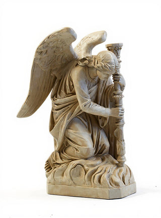 Bergama Angel-Left Statue - 35-inch