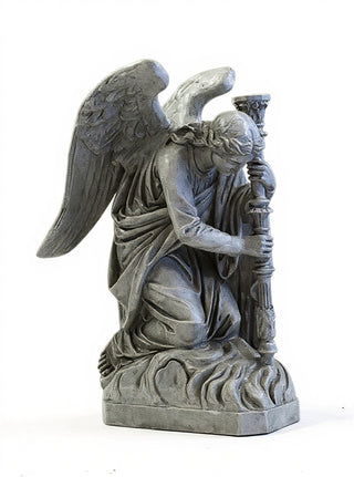 Bergama Angel-Left Statue - 35-inch