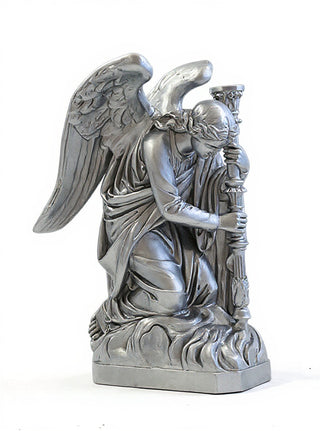 Bergama Angel-Left Statue - 35-inch