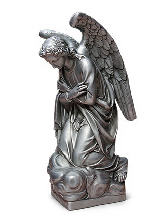 Adoration Kneeling Angel (cros Statue - 56-inch