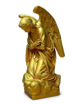 Adoration Kneeling Angel (cros Statue - 56-inch