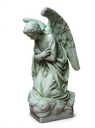 Adoration Kneeling Angel (cros Statue - 56-inch