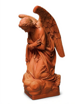 Adoration Kneeling Angel (cros Statue - 56-inch