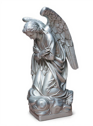 Adoration Kneeling Angel (cros Statue - 56-inch