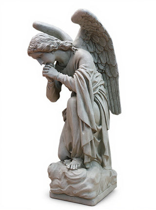 Adoration Kneeling Angel (pray Statue - 56-inch