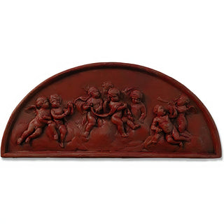 Cherubs Lunette — Rust finish