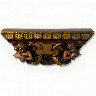 Cherub Shelf Wall Shelf — Bronze finish
