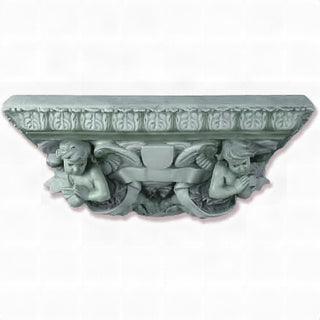 Cherub Shelf Wall Shelf — Mossy Green finish