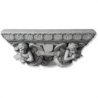 Cherub Shelf Wall Shelf — Old Stone finish
