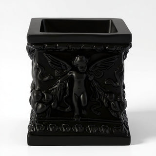 Square Patio Planter - 8-inch — Flat Black finish