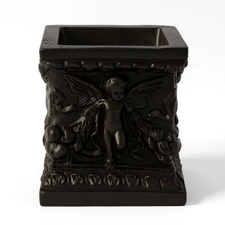 Square Patio Planter - 8-inch — Iron finish