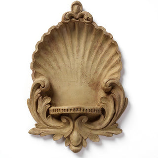 Scalloped Niche Wall Niche - 26-inch — Gothic Stone finish