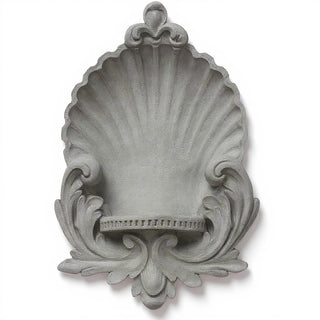 Scalloped Niche Wall Niche - 26-inch — Limestone finish