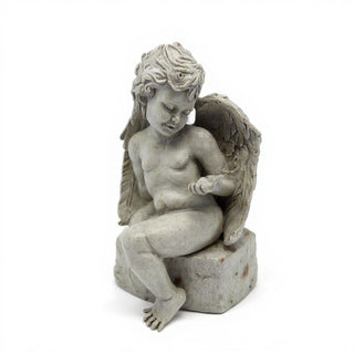 Angelic Innocence Statue - 11-inch — Antique Stone finish