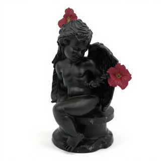 Angelic Innocence Statue - 11-inch — Dusted Black finish