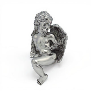 Angelic Innocence Statue - 11-inch — Silver finish